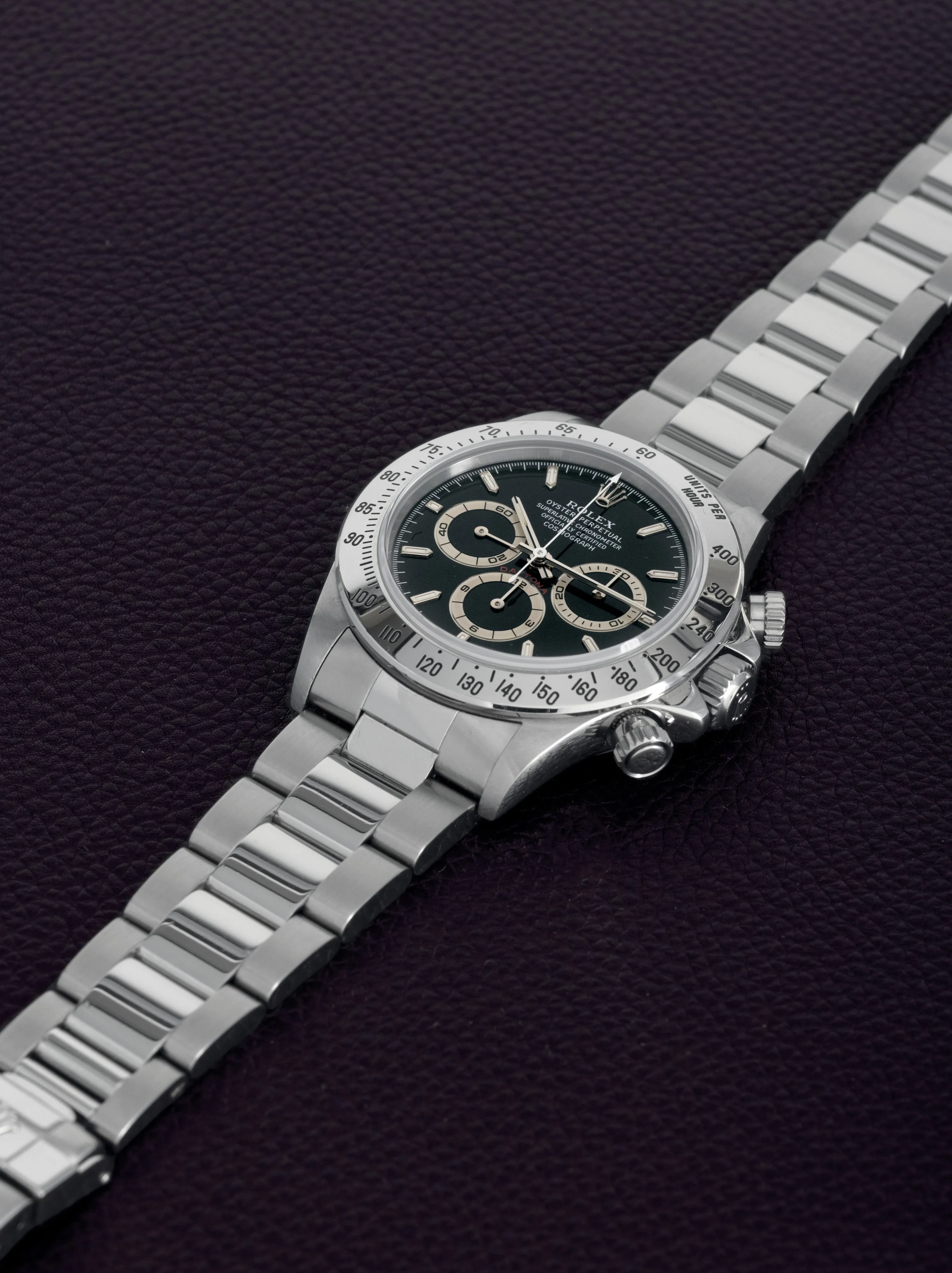 Rolex Daytona 16520 40mm Stainless steel Black 1