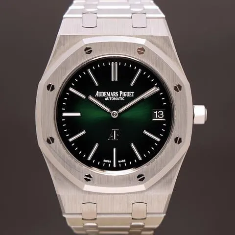 Audemars Piguet Royal Oak 15202PT.OO.1240PT.01 39mm Platinum Green