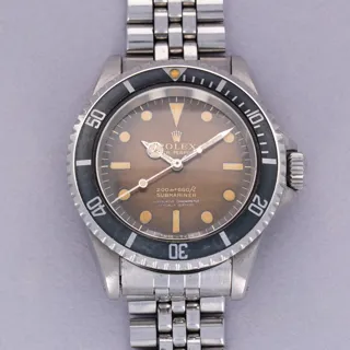 Rolex Submariner 5512 Stainless steel Golden