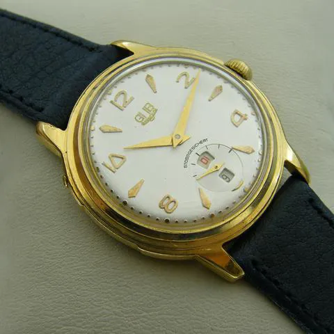 Glashütte 35mm Yellow gold and stainless steel White 9