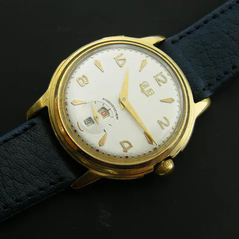 Glashütte 35mm Yellow gold and stainless steel White 15