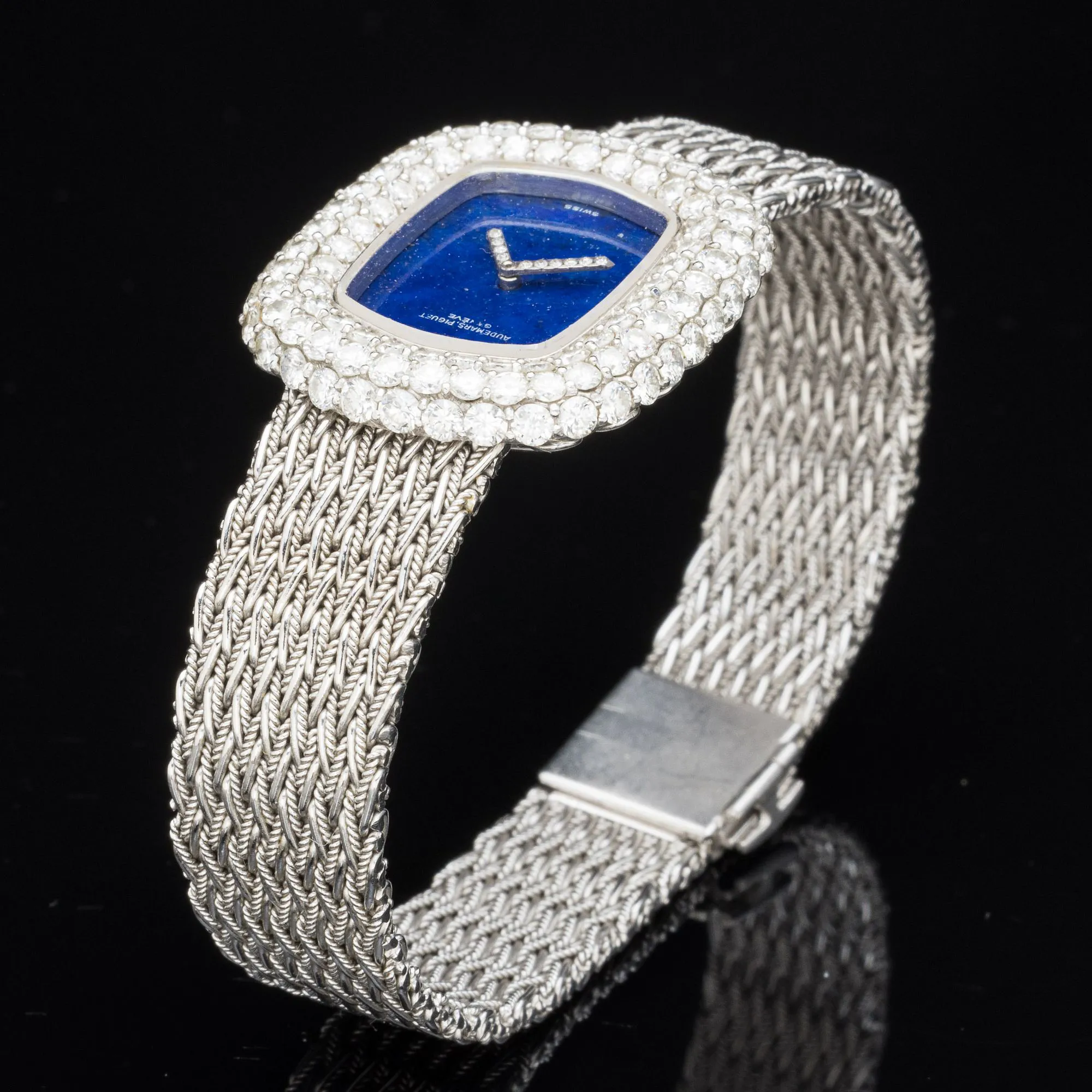 Audemars Piguet nullmm White gold and diamond-set Lapis lazuli 1