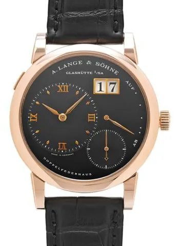 A. Lange & Söhne Lange 1 101.031 38.5mm Rose gold Black