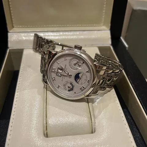 A. Lange & Söhne Langematik Perpetual 310.025 38.5mm Platinum Silver