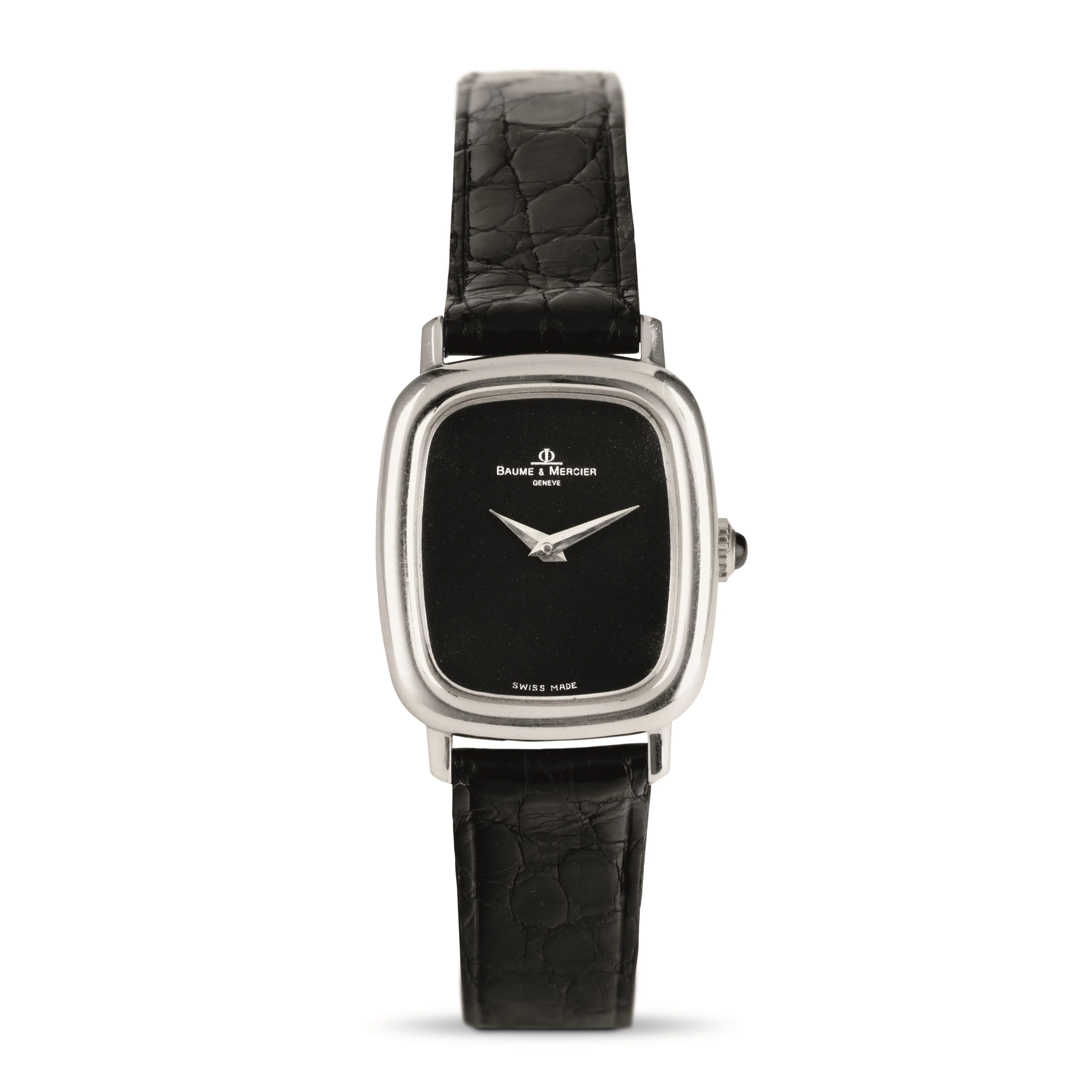 Baume & Mercier Lady Ellipse 38263 24mm White gold Black