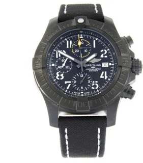 Breitling Avenger V13317 Titanium and Black DLC Black