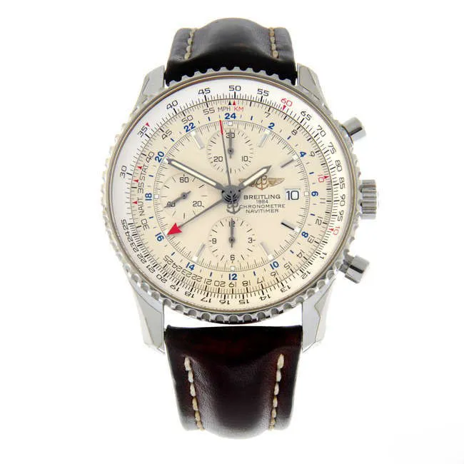 Breitling Navitimer A24322 44mm Stainless steel Silver