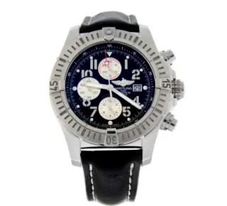 Breitling Avenger A13370 Stainless steel Black