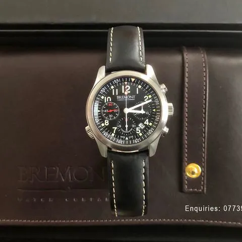 Bremont ALT1 ALT1PBK 43mm Stainless steel Black