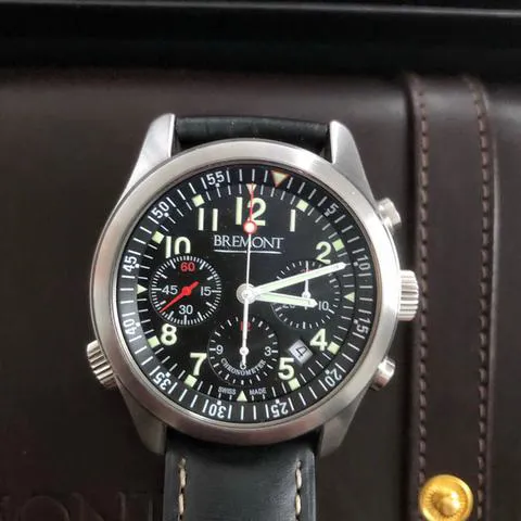 Bremont ALT1 ALT1PBK 43mm Stainless steel Black 1