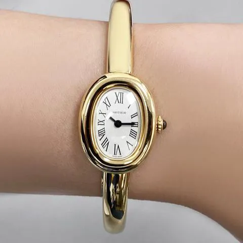 Cartier Baignoire WGBA0035 185mm Yellow gold Silver 8