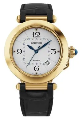 Cartier Pasha WGPA0007 41mm Yellow gold Silver