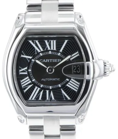 Cartier Roadster 2510 37mm Stainless steel Black