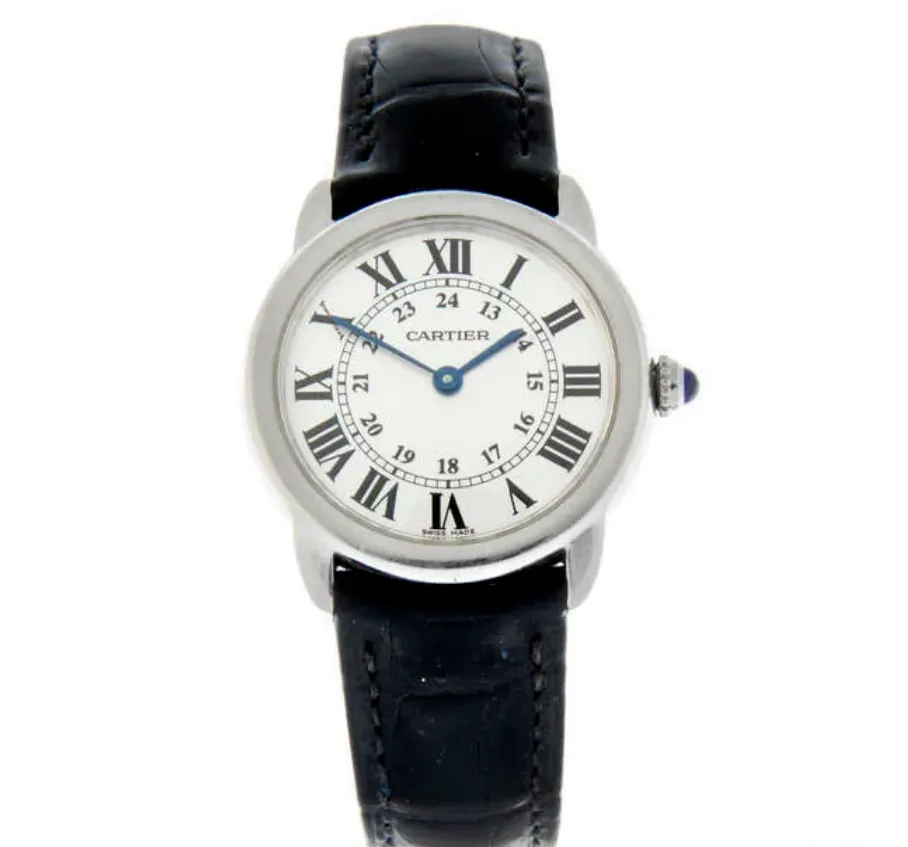 Cartier Ronde Solo 2933 30mm Stainless steel Silver