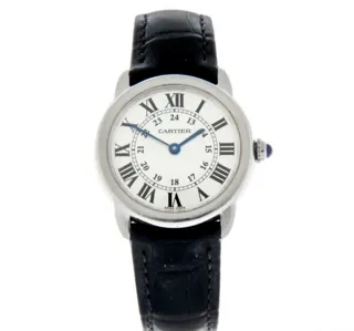 Cartier Ronde Solo 2933 Stainless steel Silver