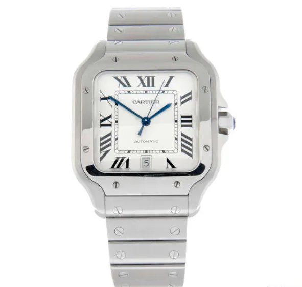 Cartier Santos de Cartier 4072 38mm Stainless steel Silver