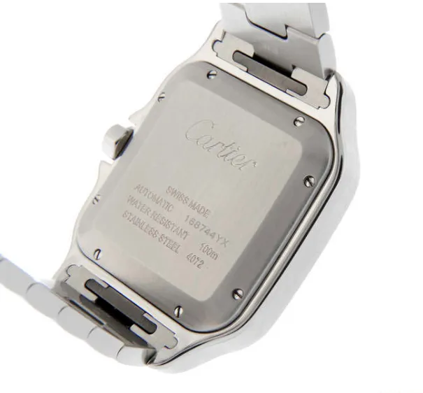 Cartier Santos de Cartier 4072 38mm Stainless steel Silver 1