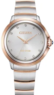 Citizen Ceci EM0956-54A Stainless steel Silver and White