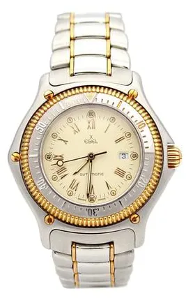 Ebel Discovery 193913 38mm Yellow gold and stainless steel Champagne