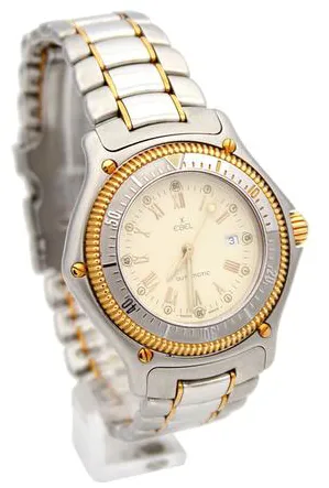 Ebel Discovery 193913 38mm Yellow gold and stainless steel Champagne 3