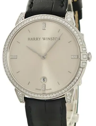 Harry Winston Midnight 39mm White gold Silver