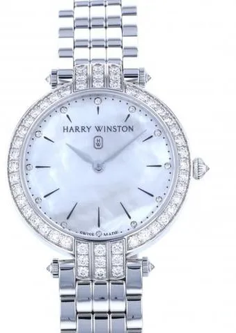 Harry Winston Premier PRNQHM36WW017 36mm White gold Mother-of-pearl