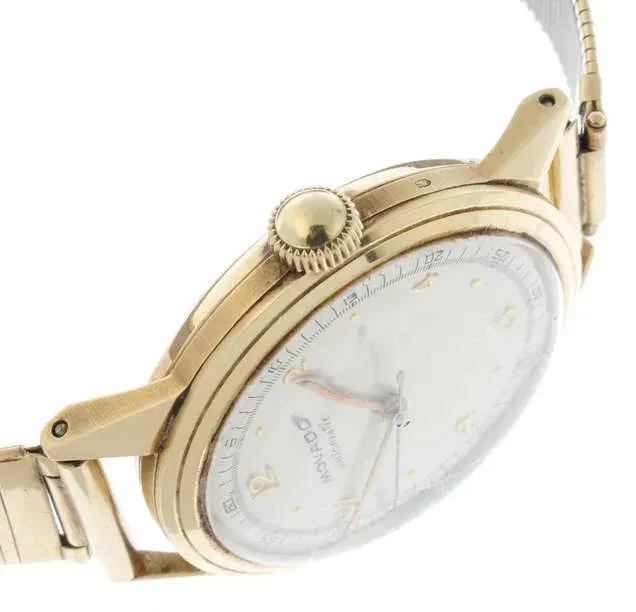 Movado 32mm Yellow gold Silvered 2