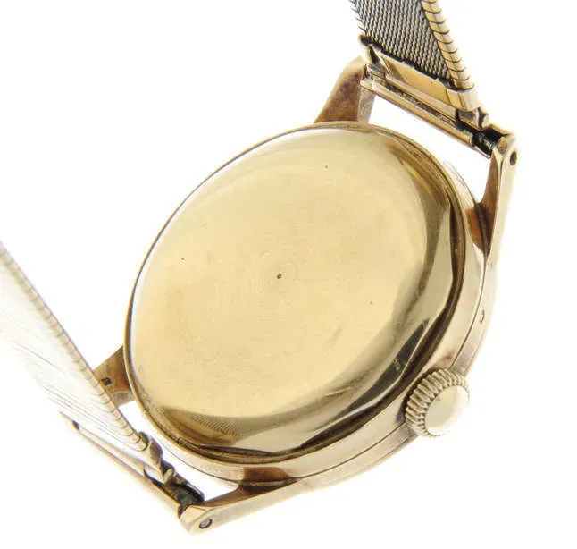 Movado 32mm Yellow gold Silvered 3