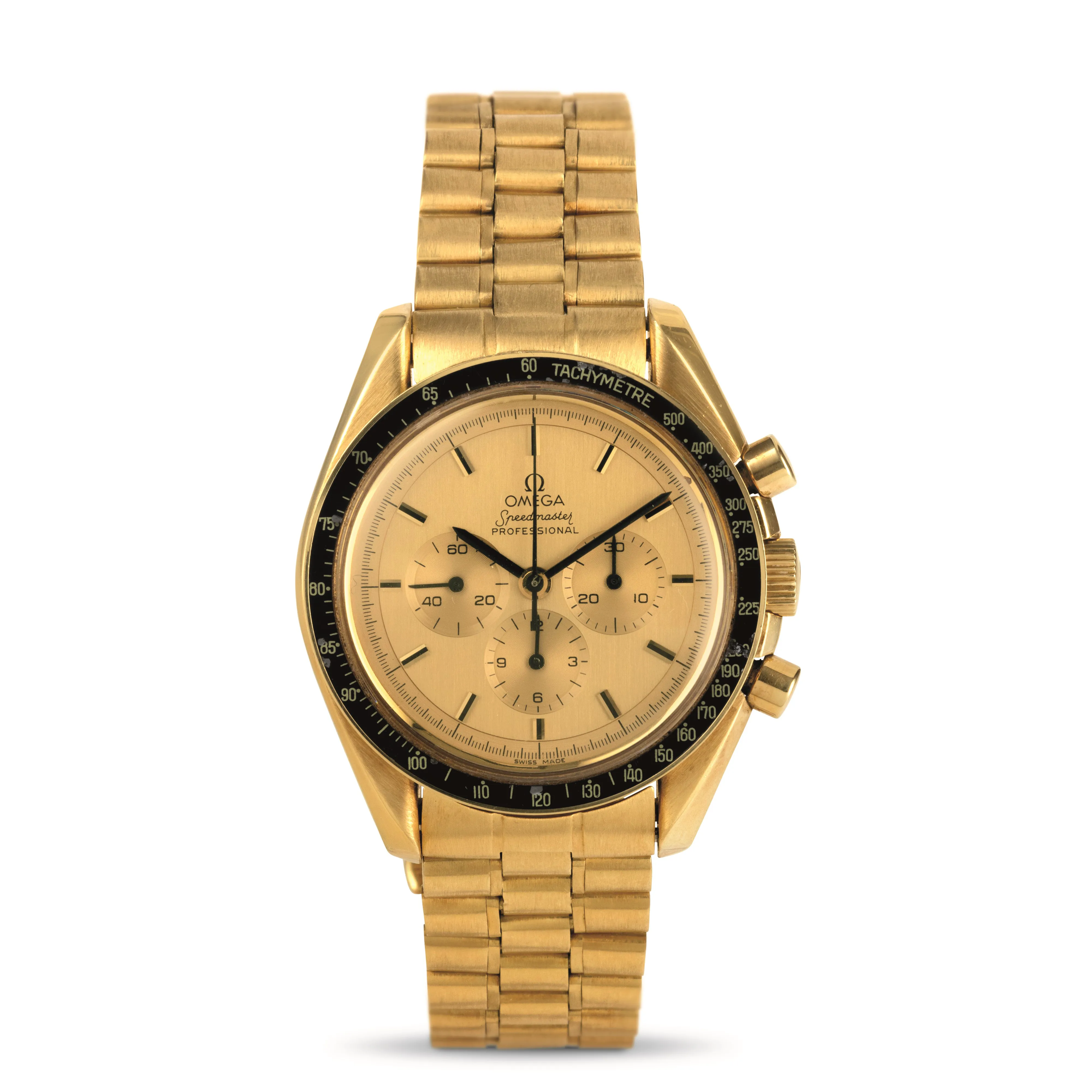 Omega Speedmaster BA 345.0802 42mm Yellow gold Golden