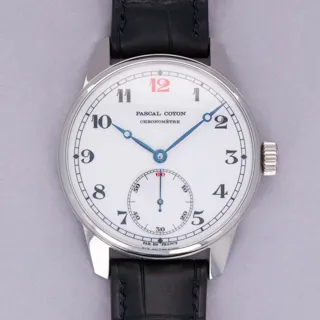 Pascal Coyon Chronometer Stainless steel White