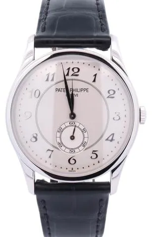 Patek Philippe Calatrava 5196P-001 37mm Platinum Silver