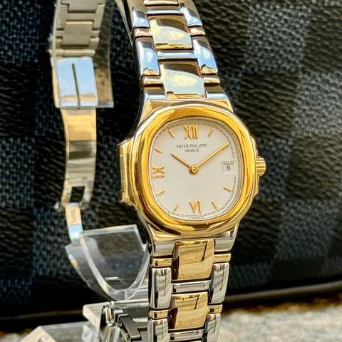 Patek Philippe Nautilus 4700/51 27mm Yellow gold and Stainless steel White 1