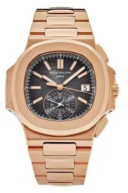 Patek Philippe Nautilus 5980/1R-001 40.5mm Rose gold Black