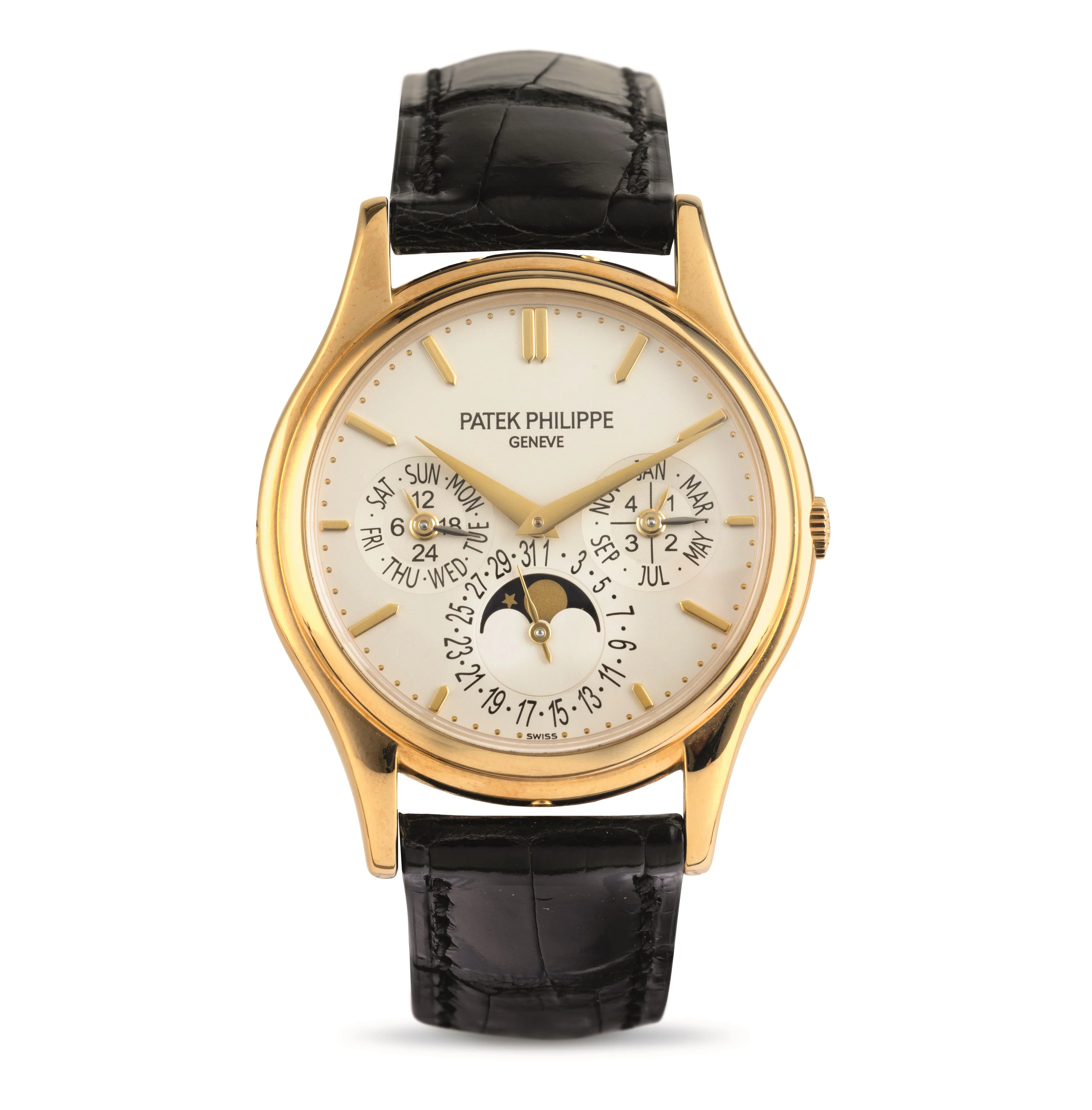 Patek Philippe Perpetual Calendar 5140 37mm Yellow gold Opaline