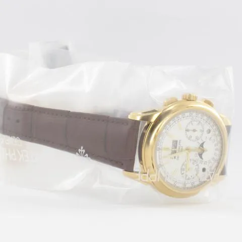 Patek Philippe Perpetual Calendar Chronograph 5270J-001 41mm Yellow gold Silver 6