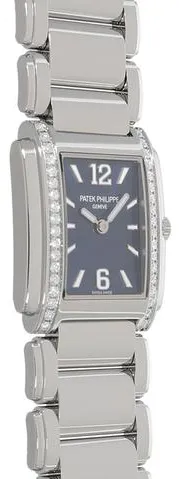 Patek Philippe Twenty~4 4910/1200A-001 25.1mm Stainless steel Blue 4