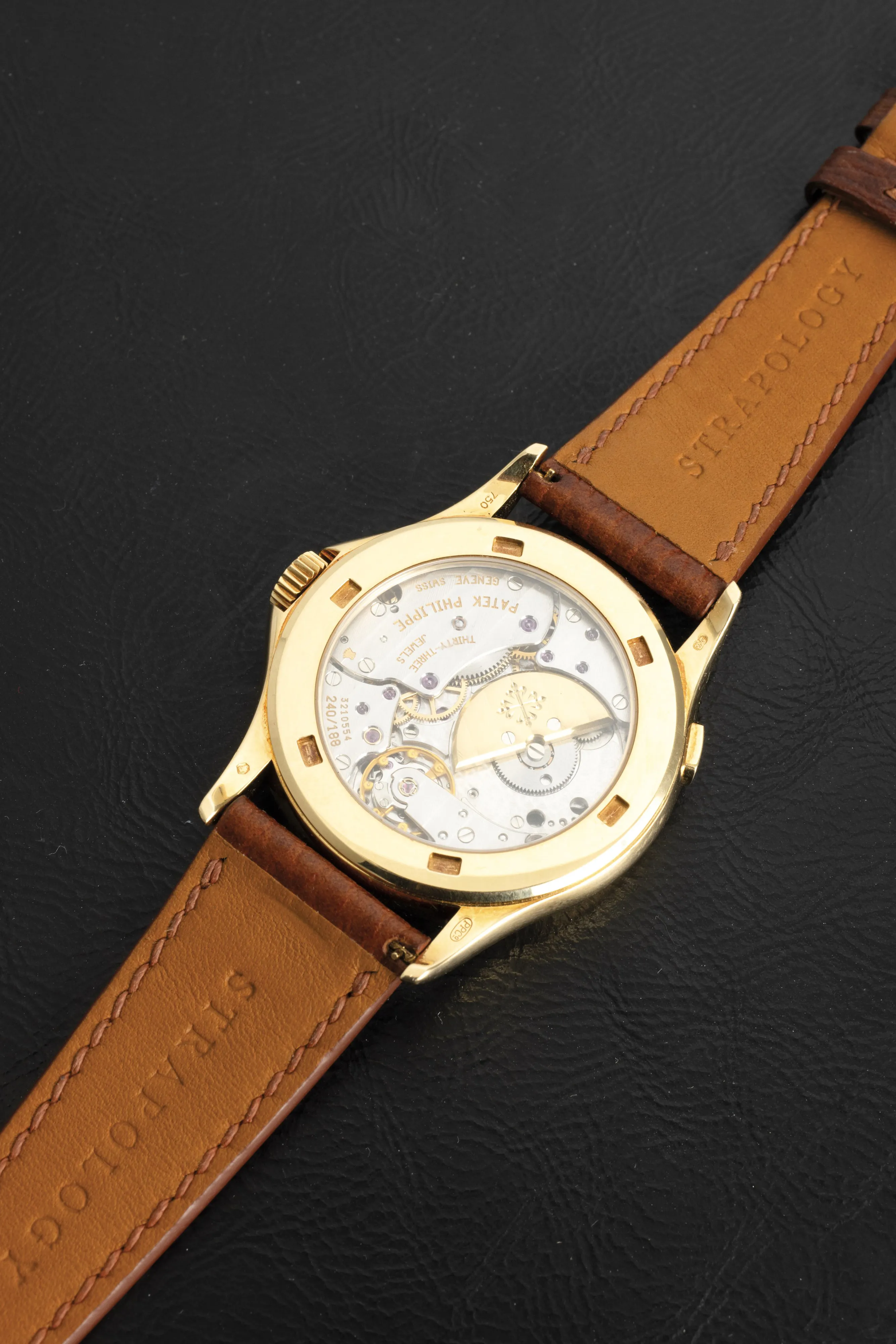 Patek Philippe World Time 5110J 37mm Yellow gold Silver Guilloche 2