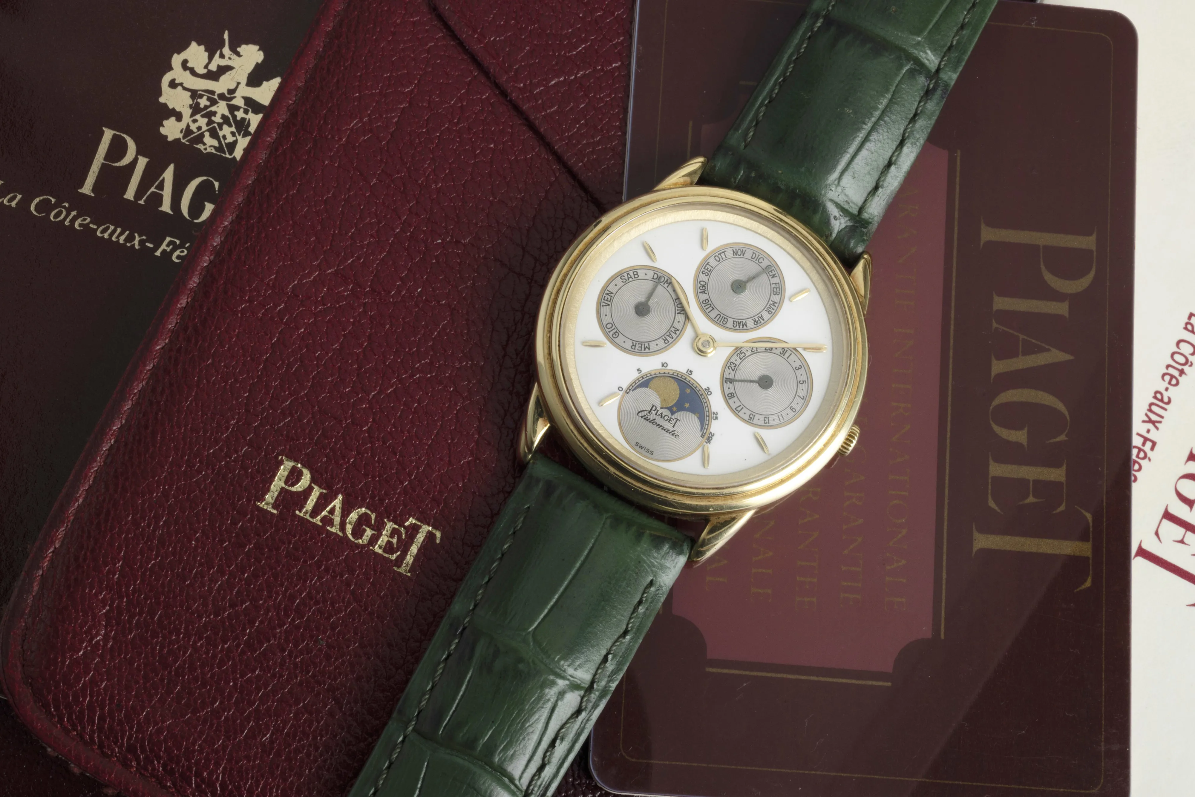 Piaget Gouverneur 15958 33mm Yellow gold White 1