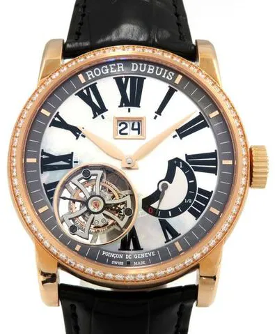 Roger Dubuis Hommage RDDBHO0561 45mm Rose gold Mother-of-pearl