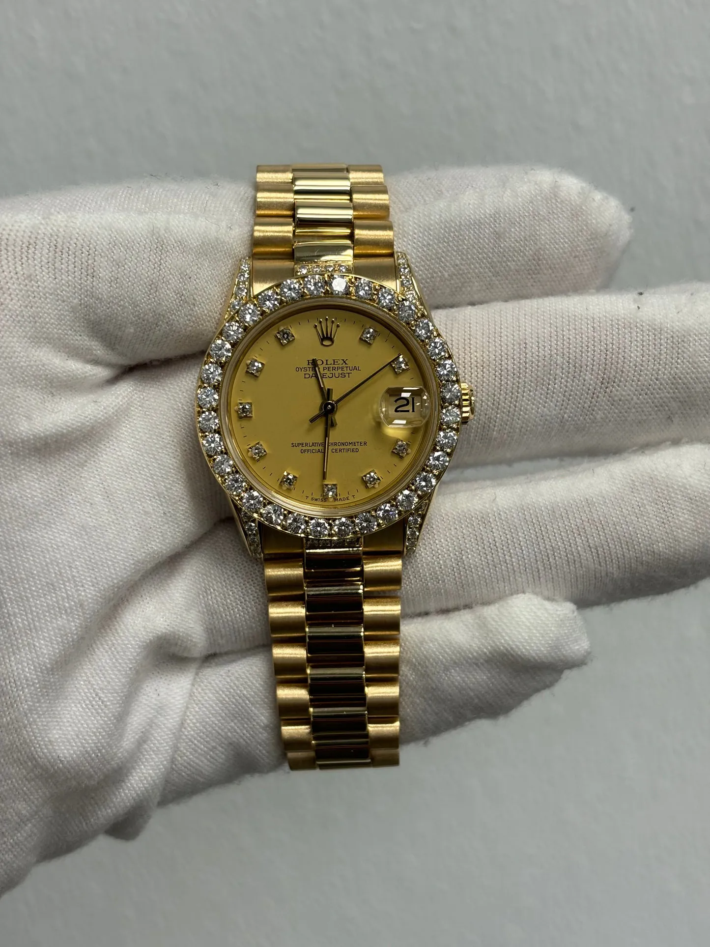 Rolex Datejust 68278 31mm Yellow gold Yellow 3