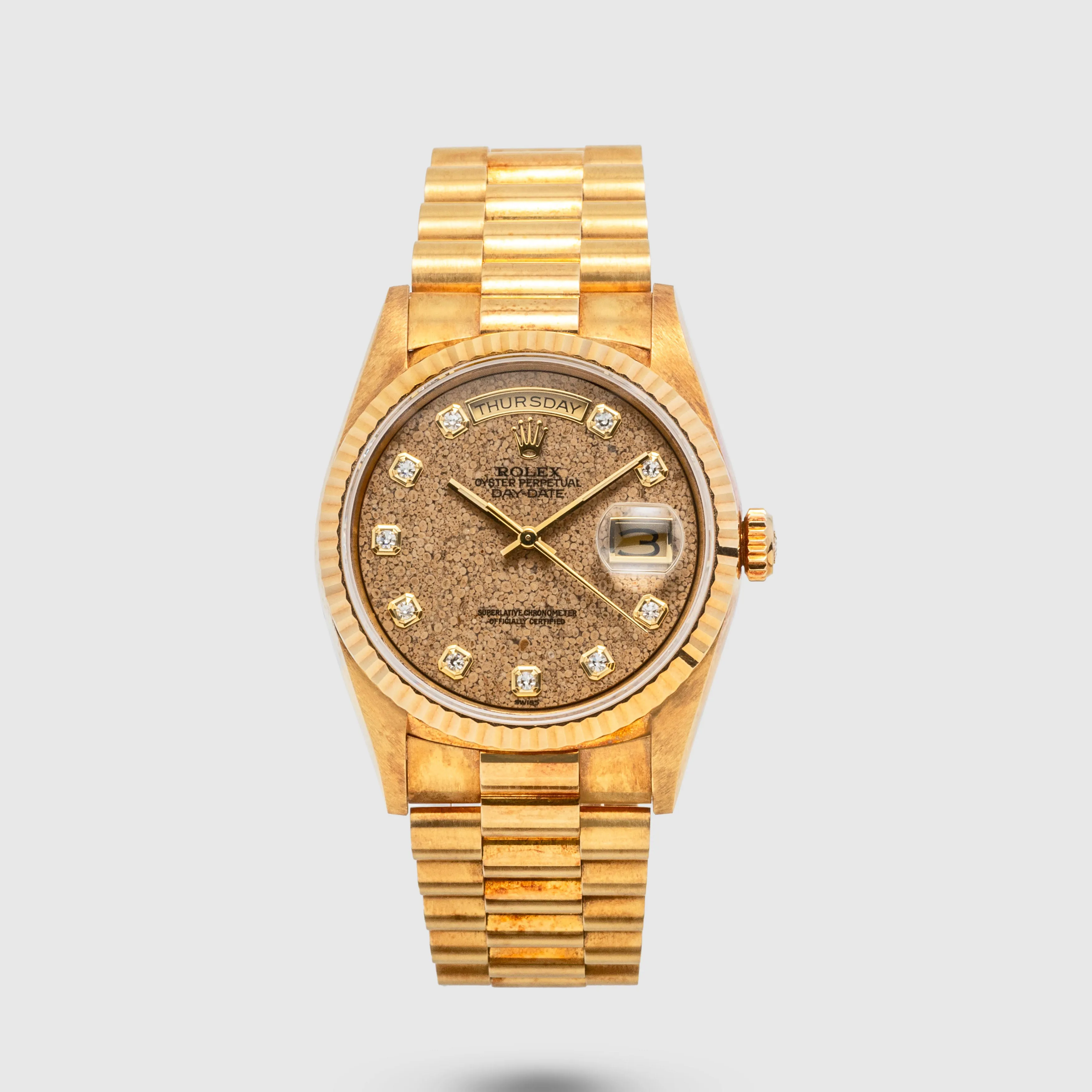 Rolex Day-Date 18238 36mm stone