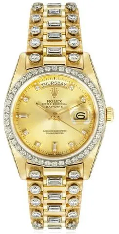 Rolex Day-Date 36 18048 36mm Yellow gold Champagne