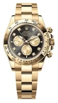 Rolex Daytona 126508 40mm Yellow gold Black