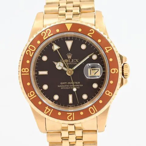 Rolex GMT-Master 16758 40mm Yellow gold