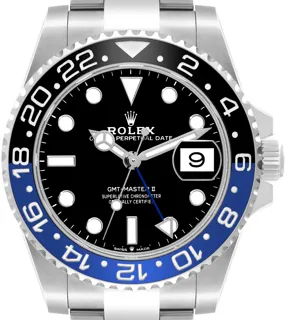 Rolex GMT-Master 126710BLNR Stainless steel Black