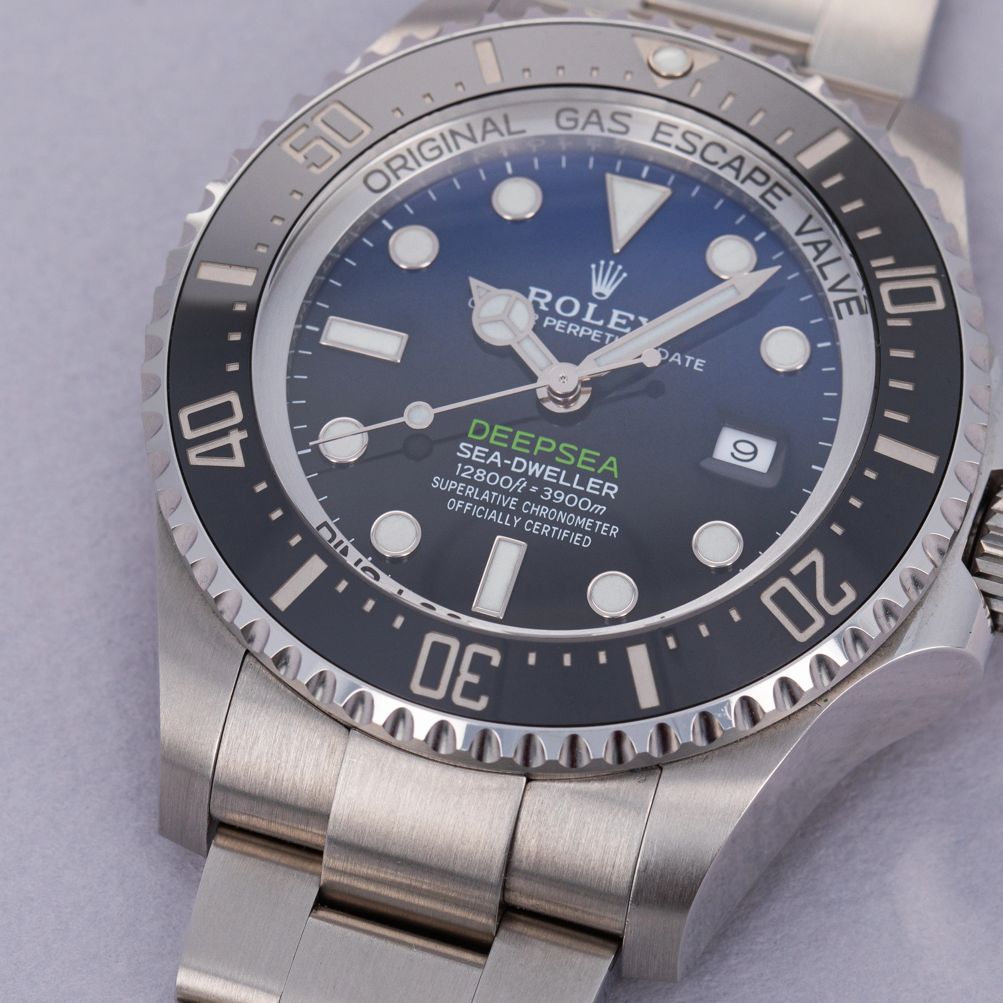 Rolex Sea-Dweller Deepsea 126660 44mm Stainless steel Blue black gradient 17