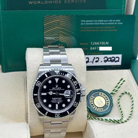 Rolex Submariner 126610 41mm Stainless steel Black