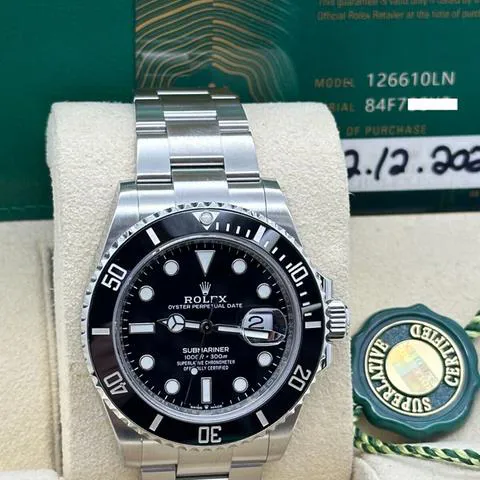 Rolex Submariner 126610 41mm Stainless steel Black 1