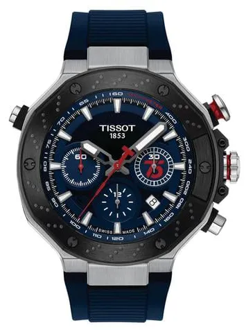 Tissot T-Race T141.427.27.041.00 45mm Stainless steel Blue