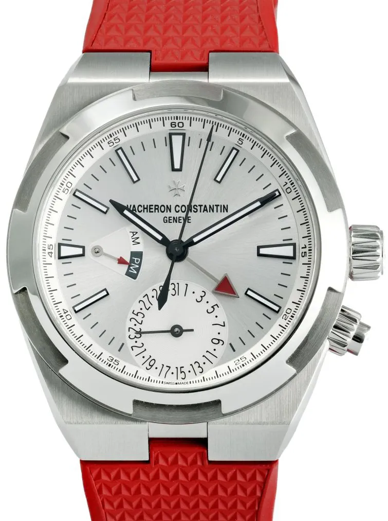 Vacheron Constantin Overseas Dual Time 7900V/110A-B333 41mm Stainless steel Silver